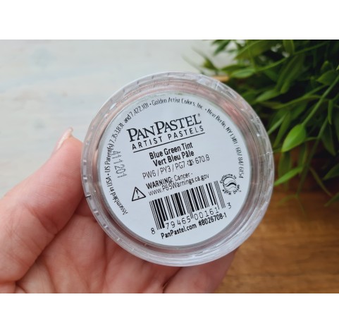 PanPastel soft pastel, Nr. 670.8, Blue Green Tint