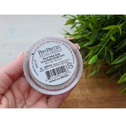 PanPastel soft pastel, Nr. 760.3, Burnt Umber Shade