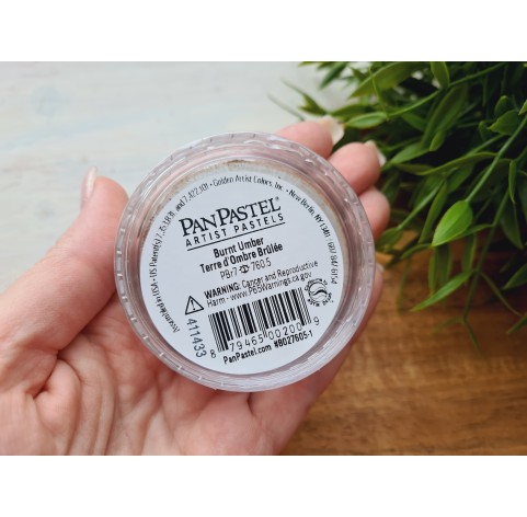PanPastel soft pastel, Nr. 760.5, Burnt Umber