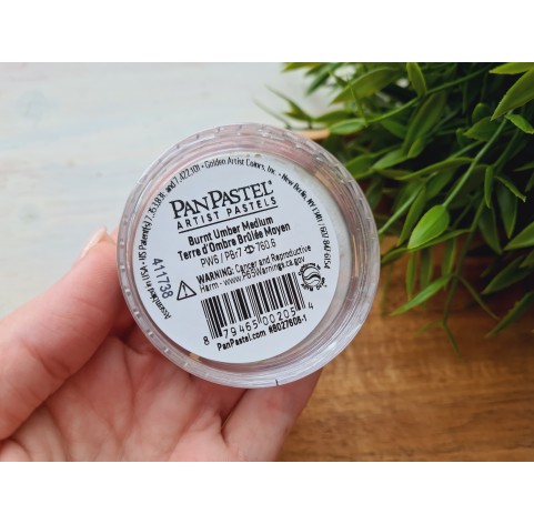 PanPastel soft pastel, Nr. 760.6, Burnt Umber Medium