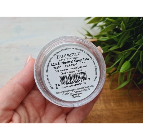 PanPastel soft pastel, Nr. 820.8, Neutral Grey Tint
