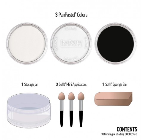 PanPastel - Blending & Shading (3 Color Set) 