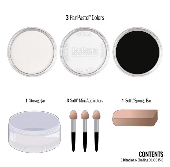 PanPastel - Blending & Shading (3 Color Set) 
