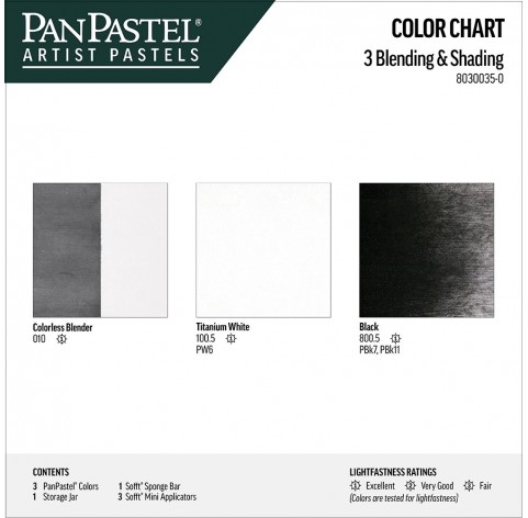 PanPastel - Blending & Shading (3 Color Set) 