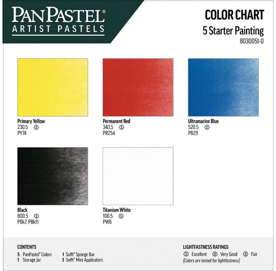 PanPastel Starter Set - Painting (5 Color)