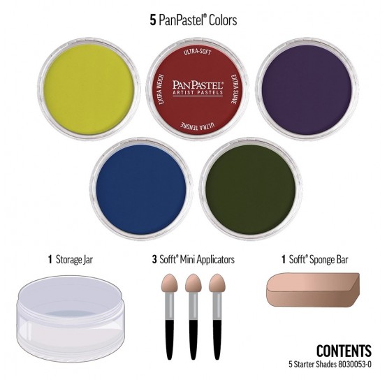 PanPastel Starter Set - Shades (5 Color)