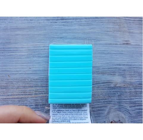 PARDO, translucent, aqua translucent, Nr.710, 56g (1.98oz), oven-hardening polymer clay, Viva decor