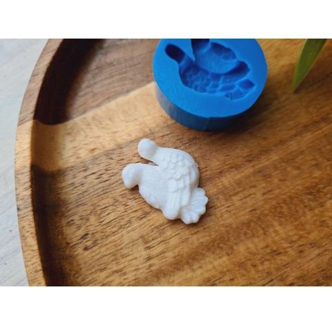 Silicone mold, Pigeons, style 1, ~ 1.7*2.4 cm, H:0.5 cm