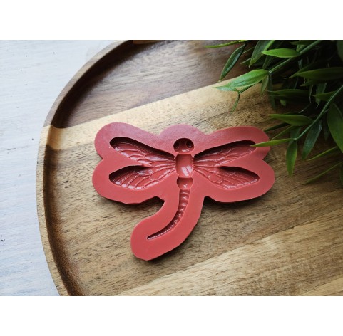 Silicone mold, Dragonfly, style 2, ~ 5.7*8.3 cm, H:0.6 cm