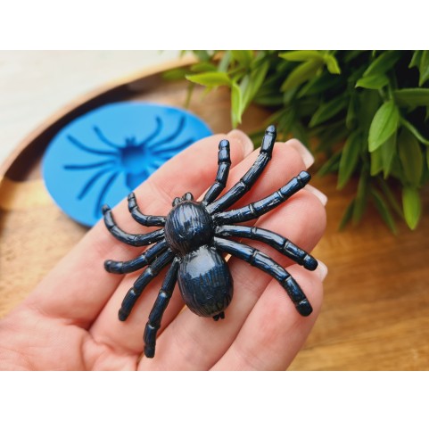 Silicone mold, Spider, ~ 4.5*5.8 cm, H:0.7 cm