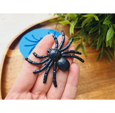 Silicone mold, Spider, ~ 4.5*5.8 cm, H:0.7 cm