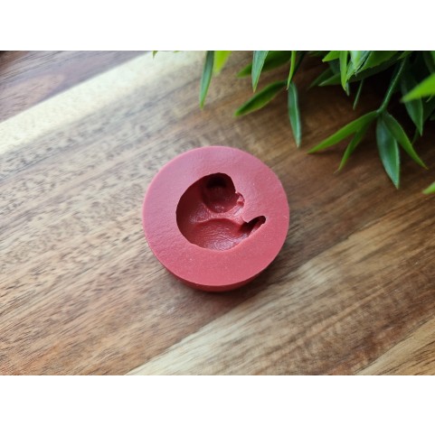 Silicone mold, Cat, style 2, ~ 2.6*2.7 cm, H:1.3 cm