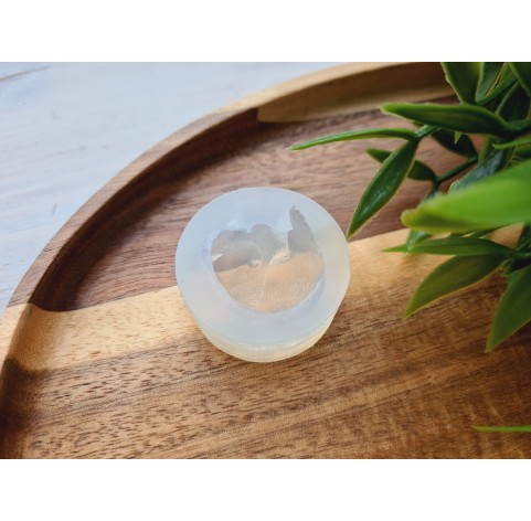 Silicone mold, Cat, style 2, ~ 2.6*2.7 cm, H:1.3 cm