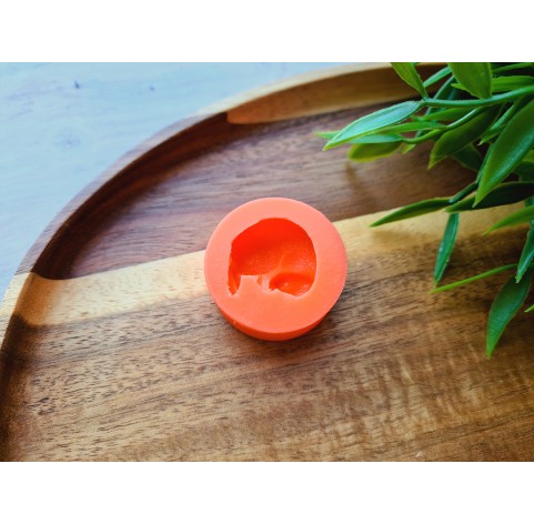 Silicone mold, Cat, style 2, ~ 2.6*2.7 cm, H:1.3 cm