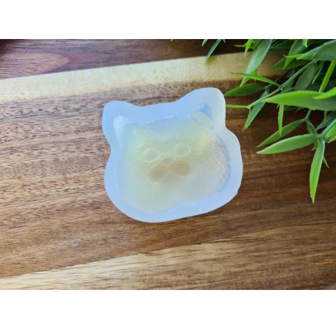 Silicone mold, Cat, style 3, ~ 4*4.3 cm, H:2.7 cm