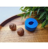 Silicone mold, Snail shell, style 1, ~ 1.7*1.9 cm, H:1.5 cm