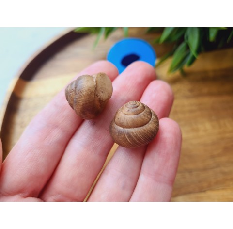 Silicone mold, Snail shell, style 1, ~ 1.7*1.9 cm, H:1.5 cm