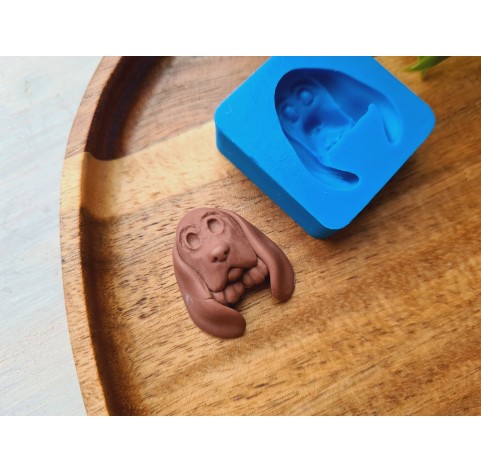 Silicone mold, Dog, Basset Hound, ~ 2.3*2.7 cm, H:1.1 cm