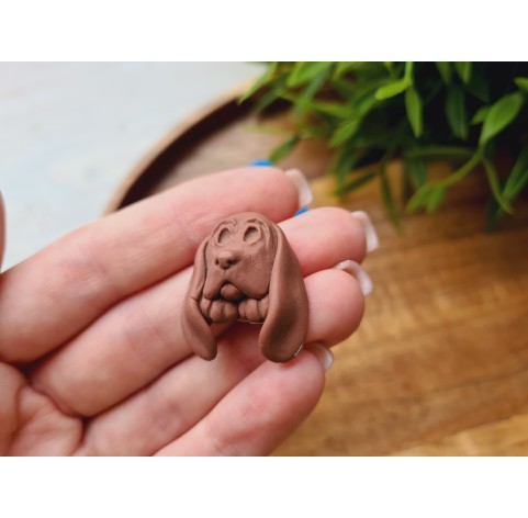 Silicone mold, Dog, Basset Hound, ~ 2.3*2.7 cm, H:1.1 cm
