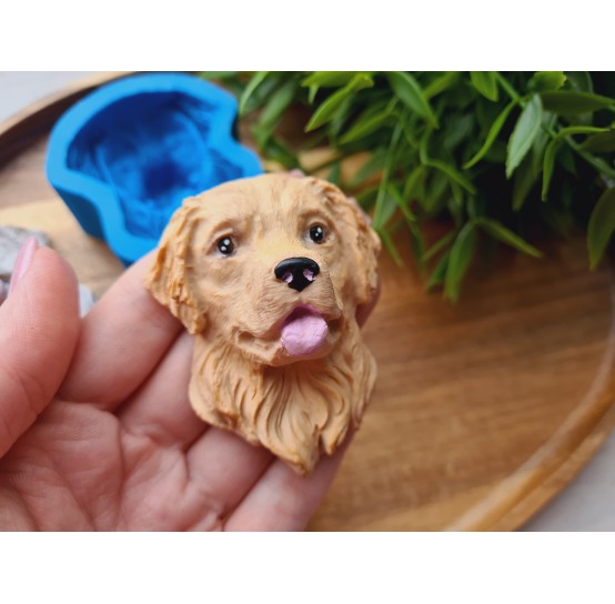 Silicone mold, Dog, Labrador, style 2, ~ 5.3*6.4 cm, H:2.8 cm
