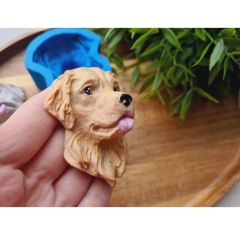 Silicone mold, Dog, Labrador, style 2, ~ 5.3*6.4 cm, H:2.8 cm