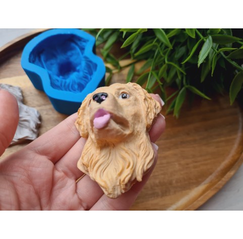 Silicone mold, Dog, Labrador, style 2, ~ 5.3*6.4 cm, H:2.8 cm