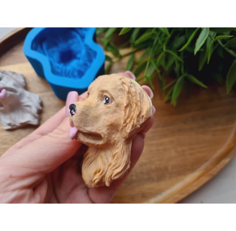 Silicone mold, Dog, Labrador, style 2, ~ 5.3*6.4 cm, H:2.8 cm