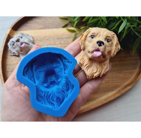 Silicone mold, Dog, Labrador, style 2, ~ 5.3*6.4 cm, H:2.8 cm