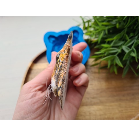 Silicone mold, Tiger, ~ 7*8.1 cm, H:1.7 cm