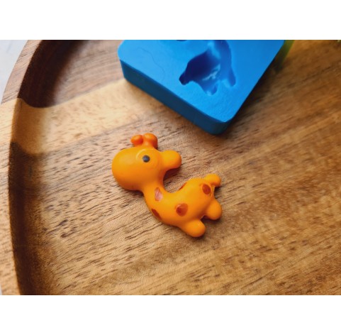 Silicone mold, Giraffe, ~ 2.4*3 cm, H:0.6 cm