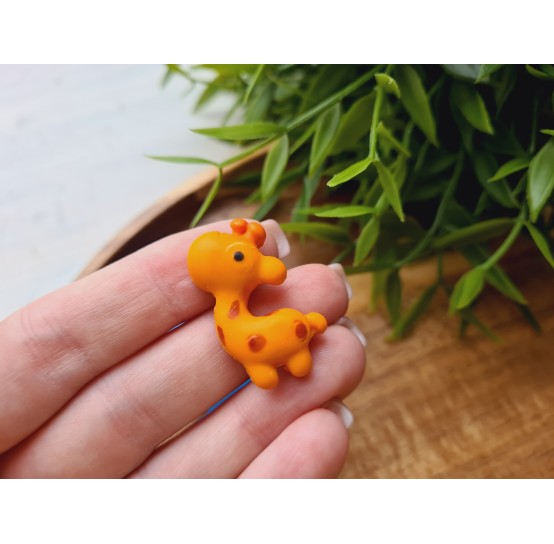 Silicone mold, Giraffe, ~ 2.4*3 cm, H:0.6 cm