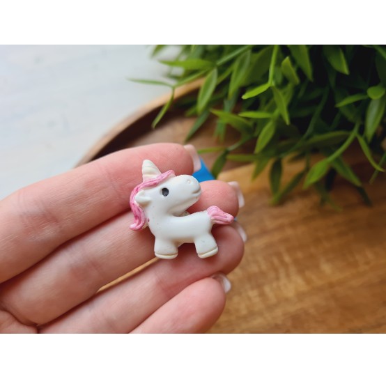 Silicone mold, Unicorn, style 2, ~ 2.7*2.7 cm,H:0.7 cm