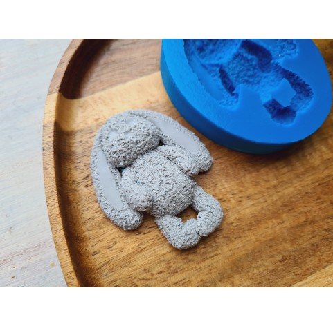 Silicone mold, Bunny, style 1, ~ 4.5*5.7 cm, H:1.1 cm