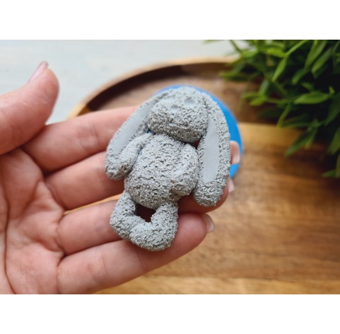 Silicone mold, Bunny, style 1, ~ 4.5*5.7 cm, H:1.1 cm