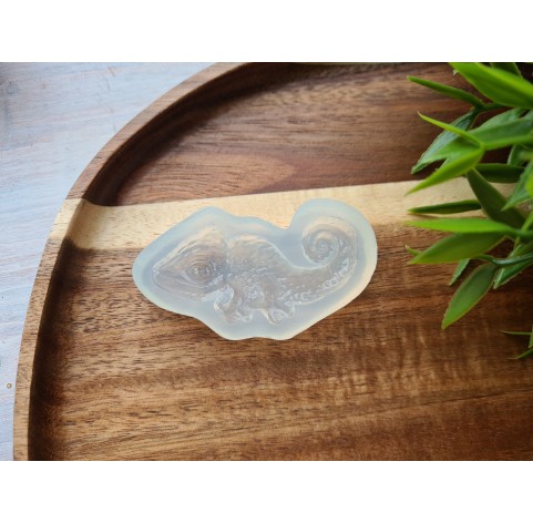 Silicone mold, Chameleon, ~ 3.1*5.3 cm, H:1 cm