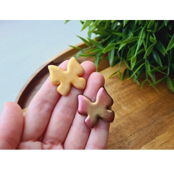 Silicone mold, Butterfly, style 4, ~ Ø 2.7 cm, H:0.3 cm