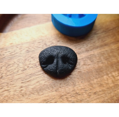 Silicone mold, Dog or bear nose, style 5, ~ 2.2*2.5 cm, H:0,8cm