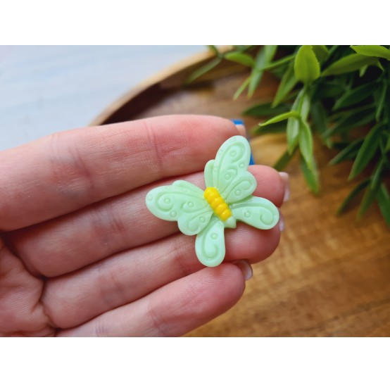 Silicone mold, Butterfly, style 6, ~ 2.2*2.8 cm, H:0.7 cm