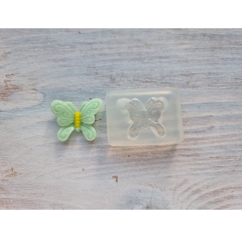 Silicone mold, Butterfly, style 6, ~ 2.2*2.8 cm, H:0.7 cm