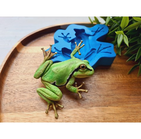 Silicone mold, Frog, style 1, ~ 7*9 cm, H:1.5 cm