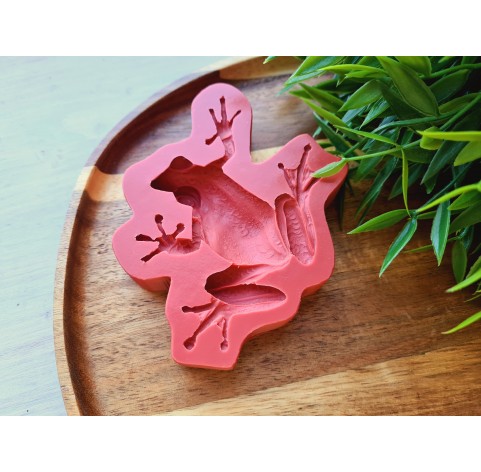 Silicone mold, Frog, style 1, ~ 7*9 cm, H:1.5 cm