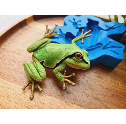 Silicone mold, Frog, style 1, ~ 7*9 cm, H:1.5 cm