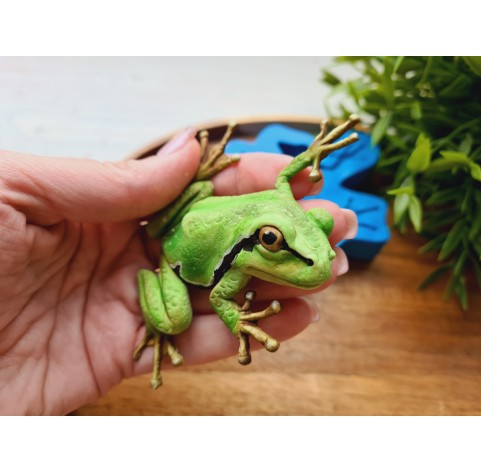 Silicone mold, Frog, style 1, ~ 7*9 cm, H:1.5 cm