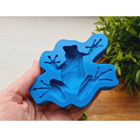 Silicone mold, Frog, style 1, ~ 7*9 cm, H:1.5 cm