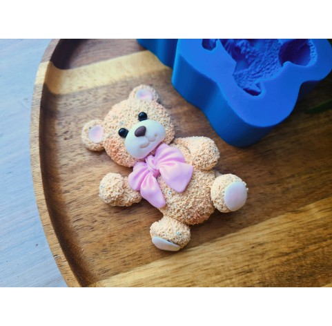 Silicone mold, Bear, style 8, ~ 5*7.1 cm, H:1.9 cm