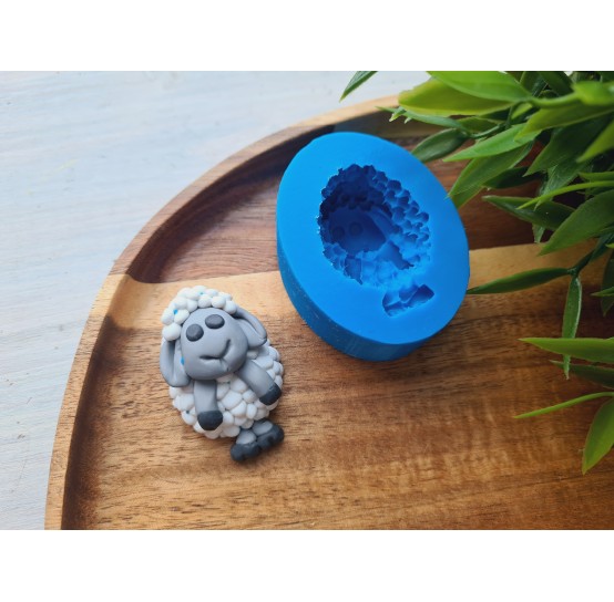 Silicone mold, Sheep, style 2, ~ 2.7*4.4 cm, H:1.9 cm