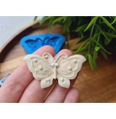 Silicone mold, Butterfly, style 8, ~ 2.7*5 cm, H:0.4 cm