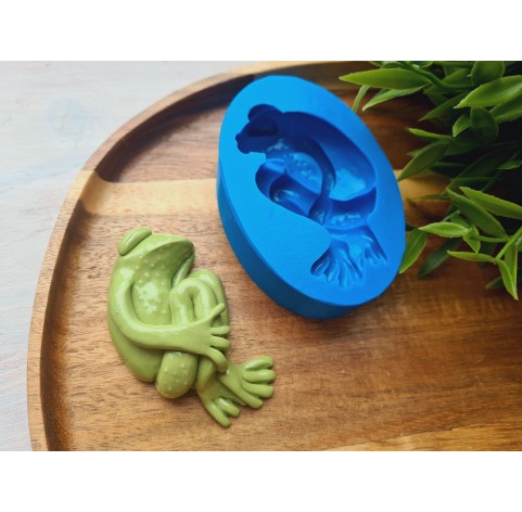 Silicone mold, Frog, style 2, ~ 4*6.8 cm, H:2 cm
