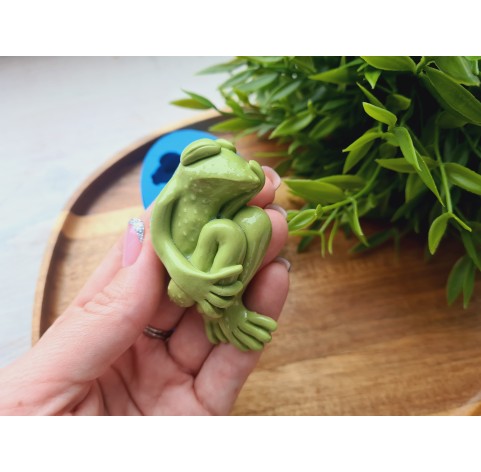 Silicone mold, Frog, style 2, ~ 4*6.8 cm, H:2 cm