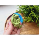 Silicone mold, Frog, style 2, ~ 4*6.8 cm, H:2 cm